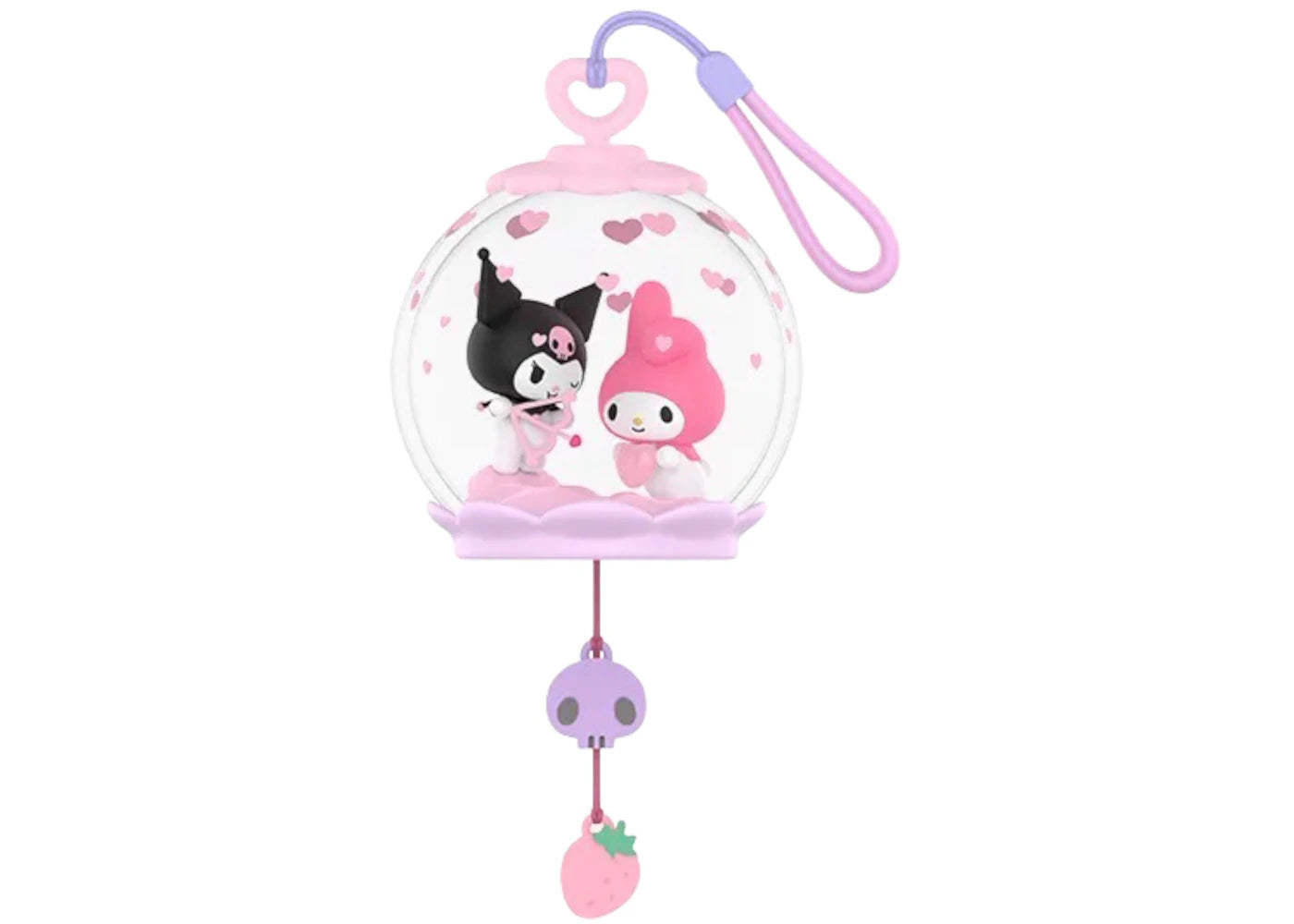 Pop Mart Hello Kitty and Friends Sweet Dream Bubble House Series My Melody & Kuromi Secret Edition Scene Sets -1