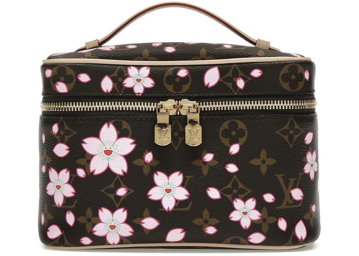 Louis Vuitton x Takashi Murakami Nice Mini Sakura Brown -1