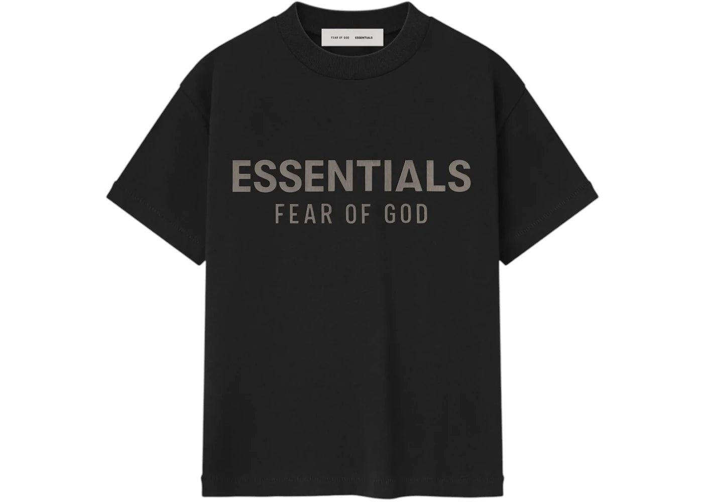 Fear of God Essentials Kids Classic Tee Jet Black -1