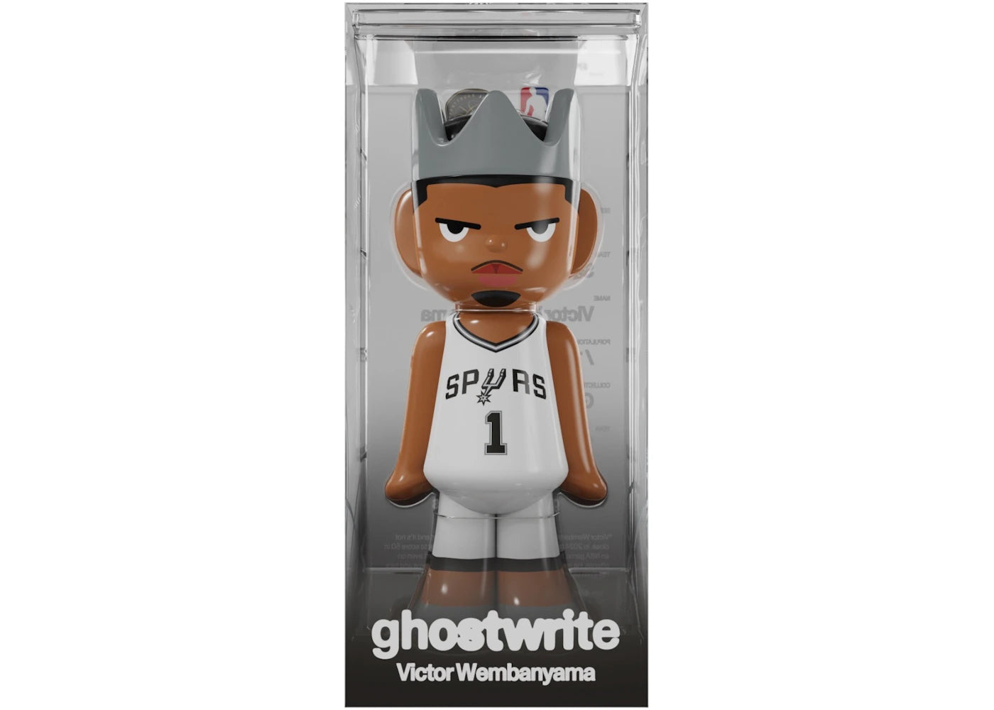 ghostwrite x NBA "Game Face" Victor Wembanyama 400% 2025 (Edition of 100) -1
