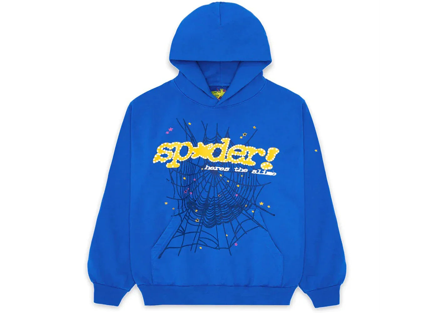 Sp5der TC Hoodie Blue -1