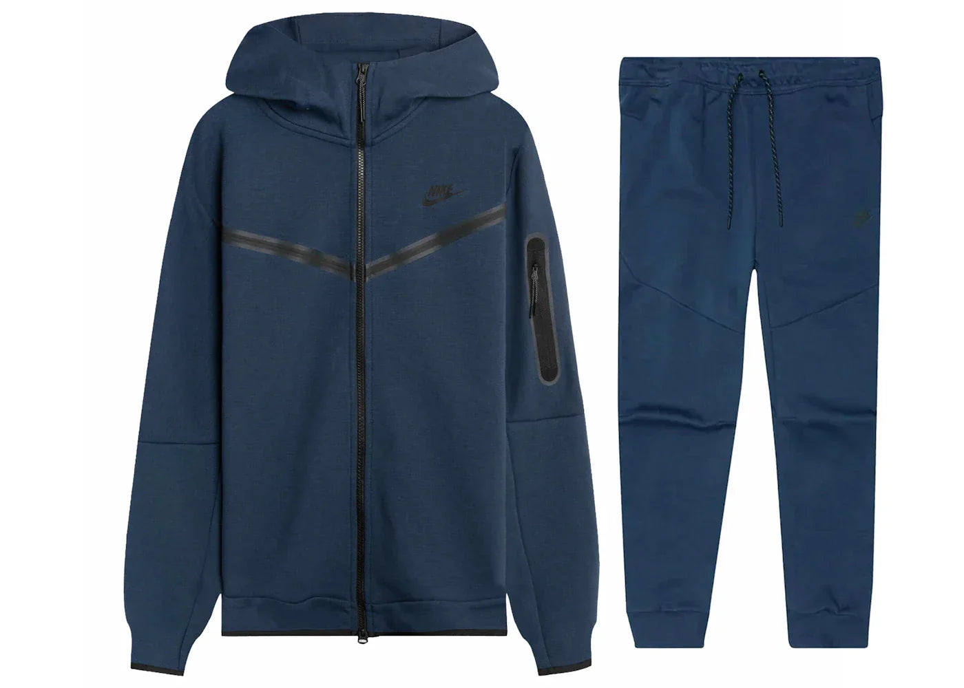 Nike Sportswear Tech Fleece Hoodie & Joggers Set Midnight Navy/Black -1