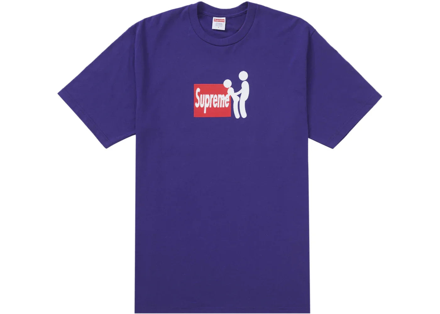 Supreme Stick Tee Purple -1