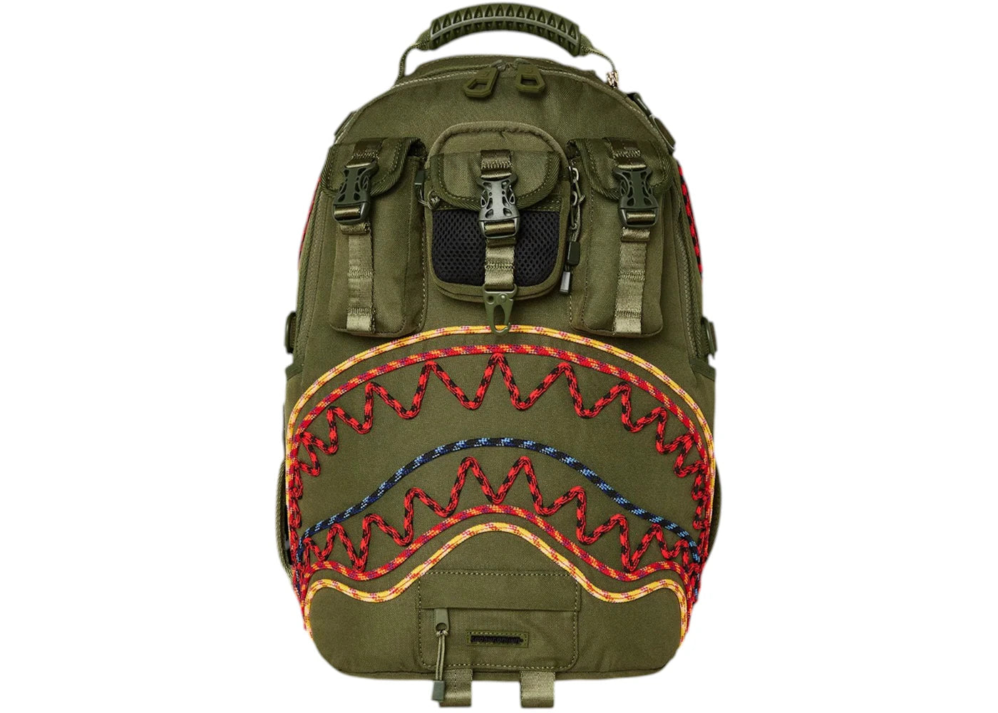 Sprayground Won'T Stop Till The Top Dlx Backpack Green -1