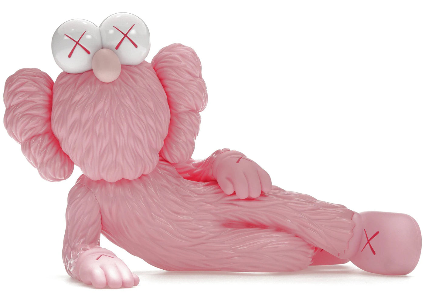 KAWS TIME OFF Vinyl Figure Pink -1