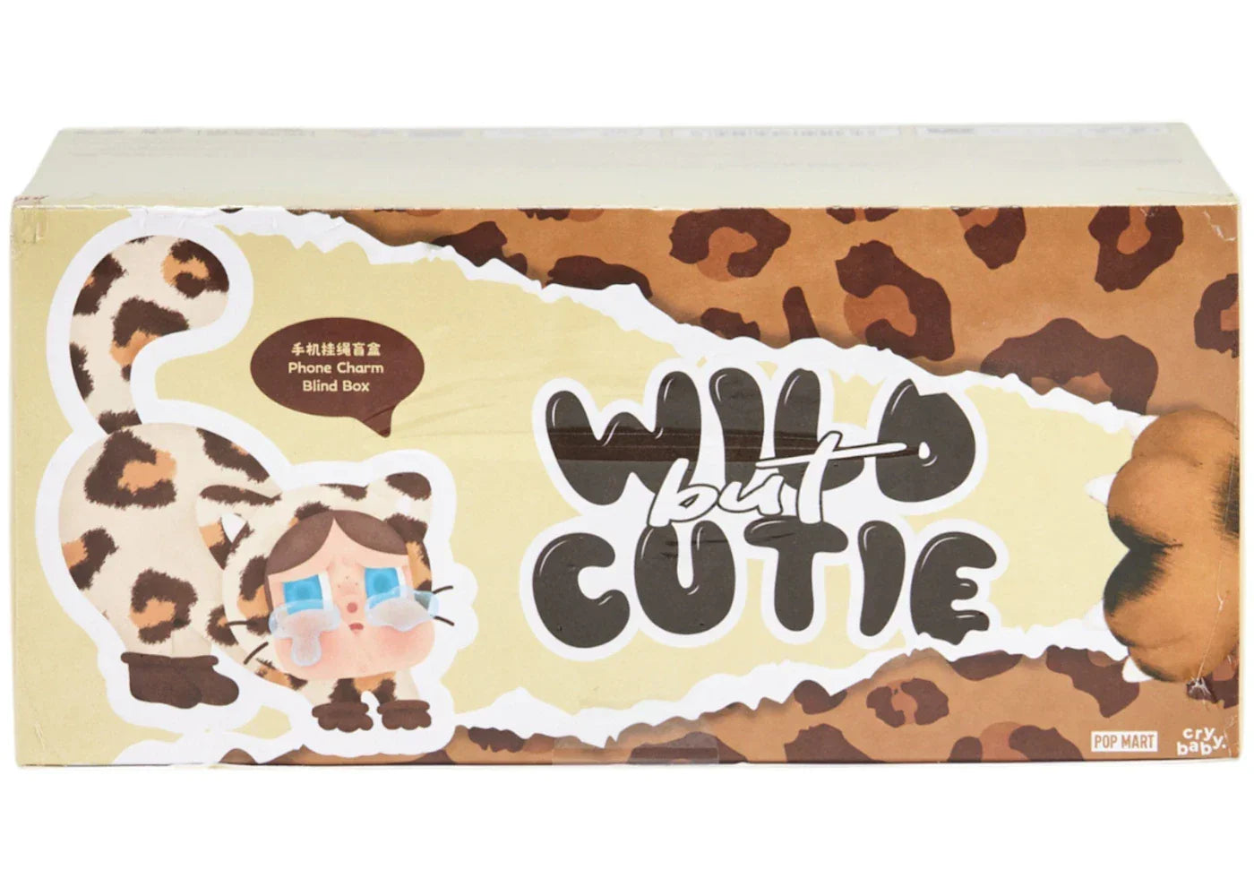 Pop Mart Pop Mart Crybaby Wild but Cutie Series Phone Charm Sealed Case (6 Blind Box) -1