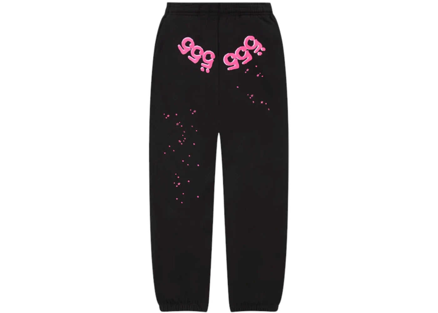 Sp5der Angel Number Sweatpant Black -1