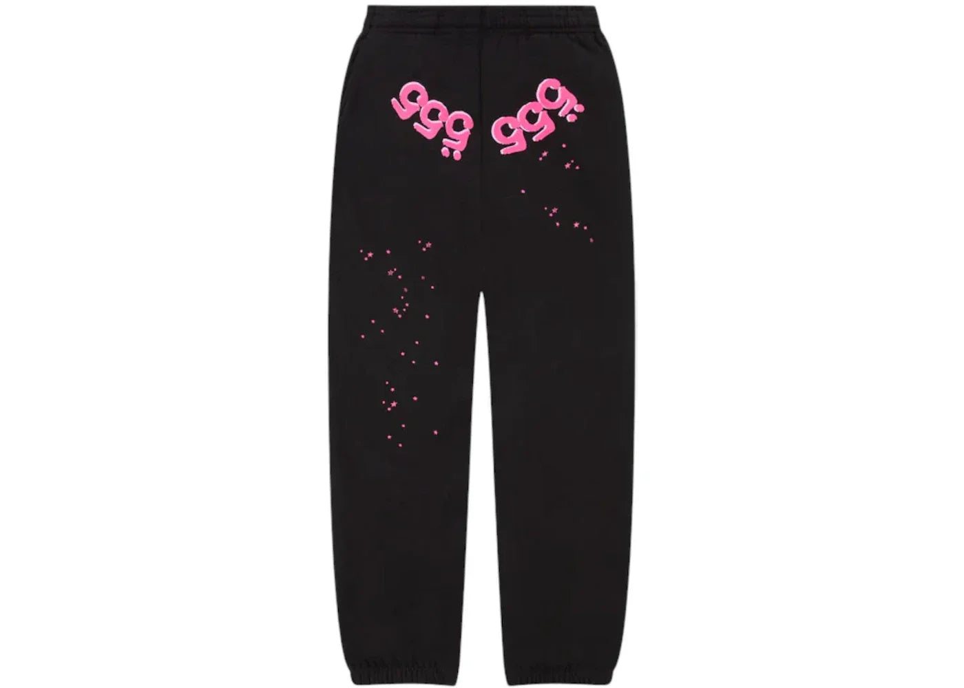 Sp5der Angel Number Sweatpant Black -1