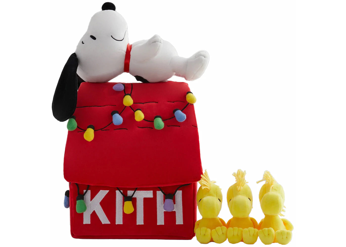Kith x Peanuts Snoopy Doghouse Plush Multicolor -1
