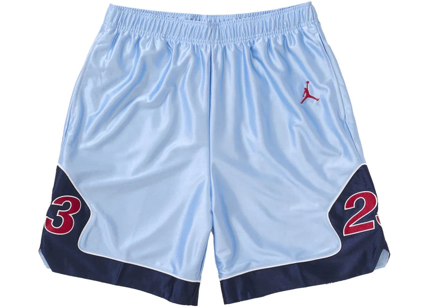 Supreme Jordan Warm Up Short Light Blue -1