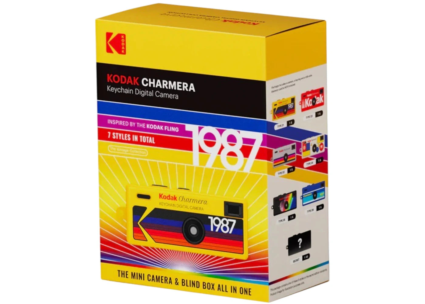Kodak CHARMERA Digital Camera Keychain Single Blind Box -1
