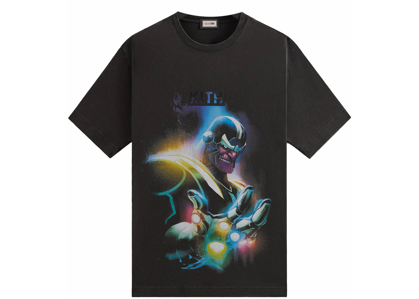 Kith x Marvel Mad Titan Vintage Tee Black -1
