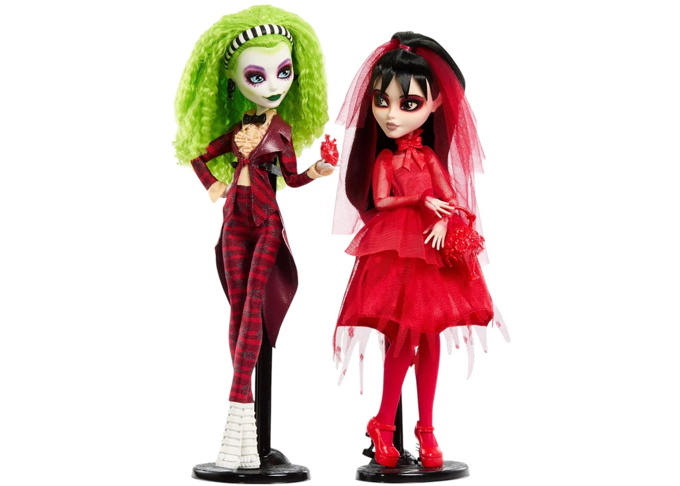 Monster High Beetlejuice Betelgeuse and Lydia Deetz Doll Set -1