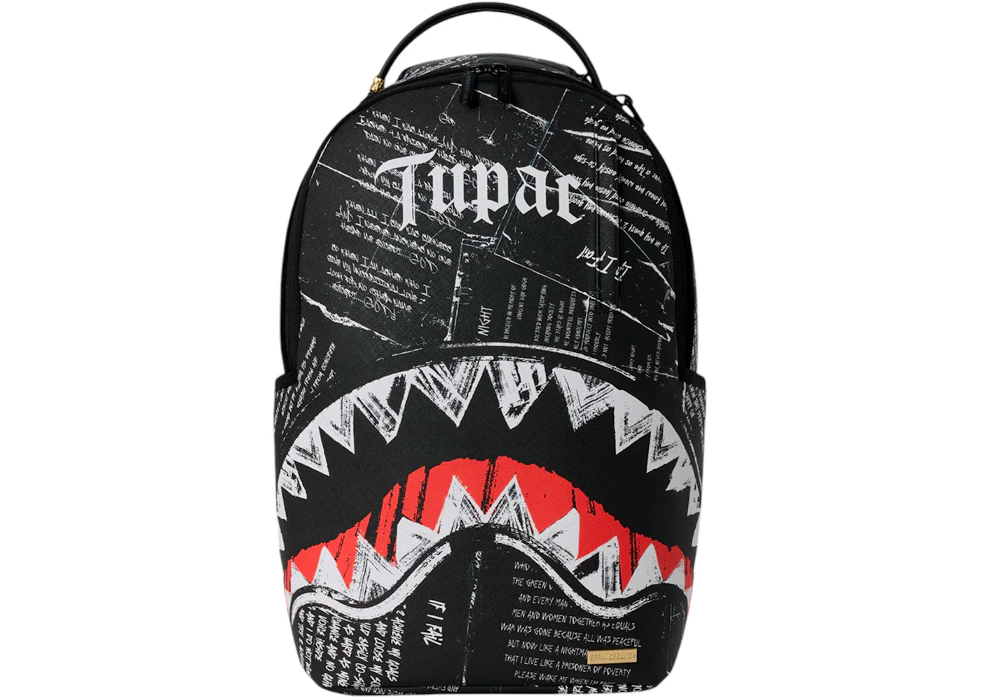 Sprayground Tupac Official Collab Poetry Backpack Multicolor -1