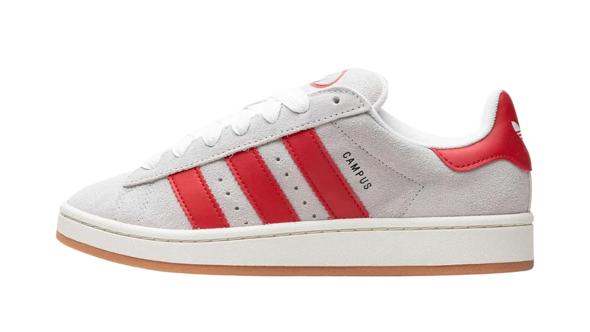 Adidas Campus 00s Crystal White Better Scarlet (W)
