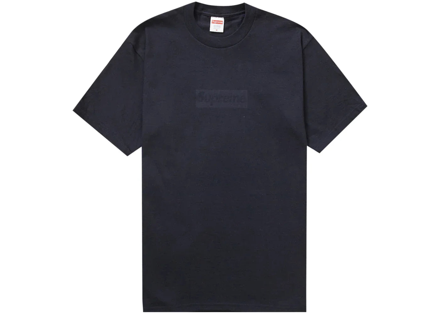 Supreme Tonal Box Logo Tee Navy -1