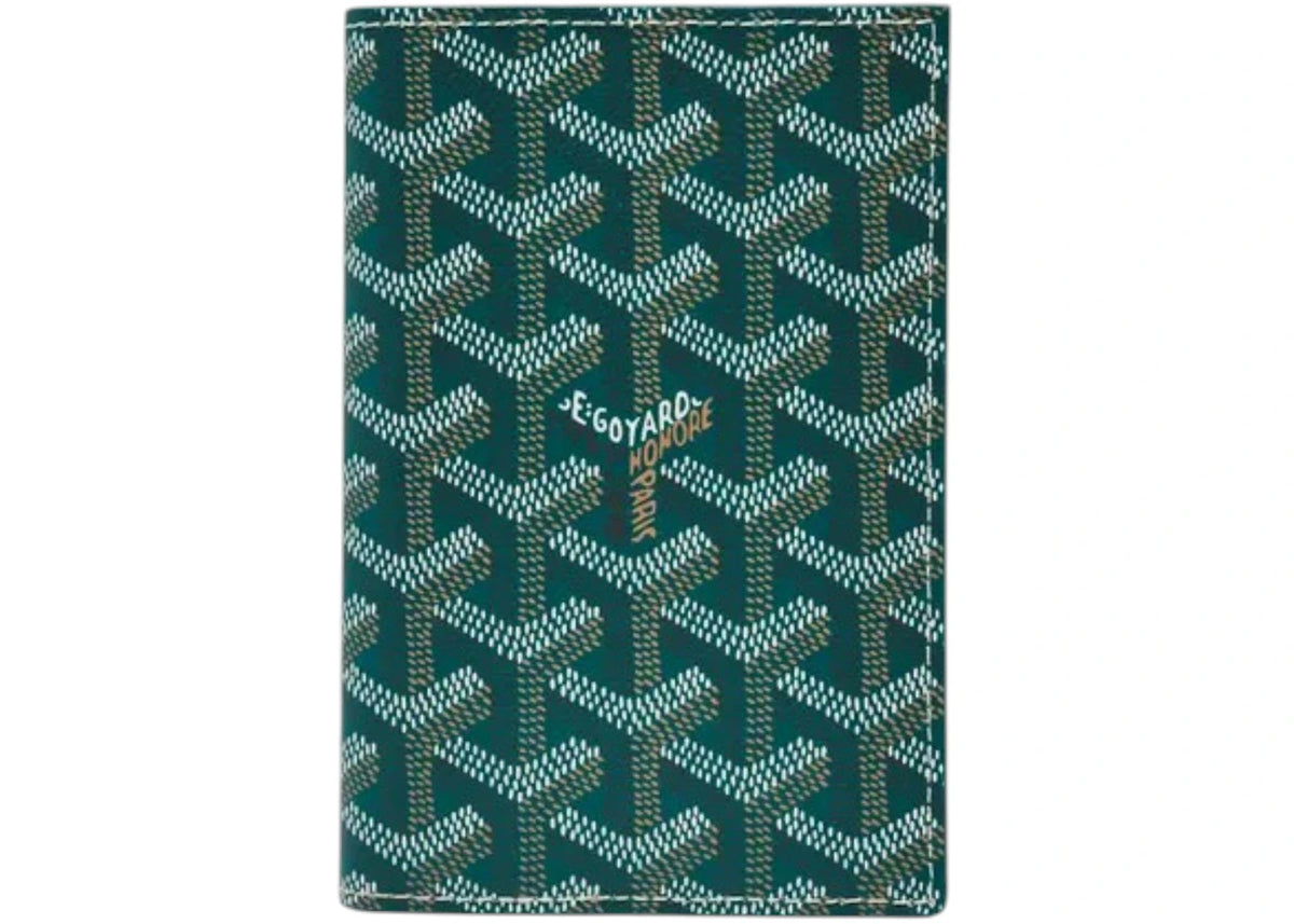 Goyard Grenelle Passport Cover Green -1