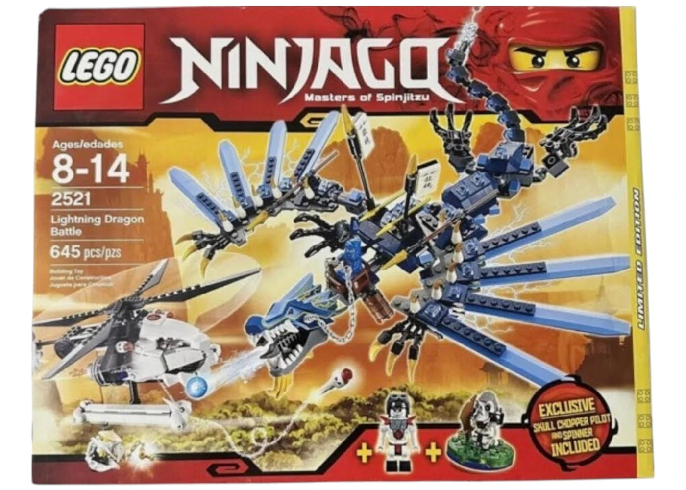 LEGO Ninjago Lightning Dragon Battle Set 2521 -1