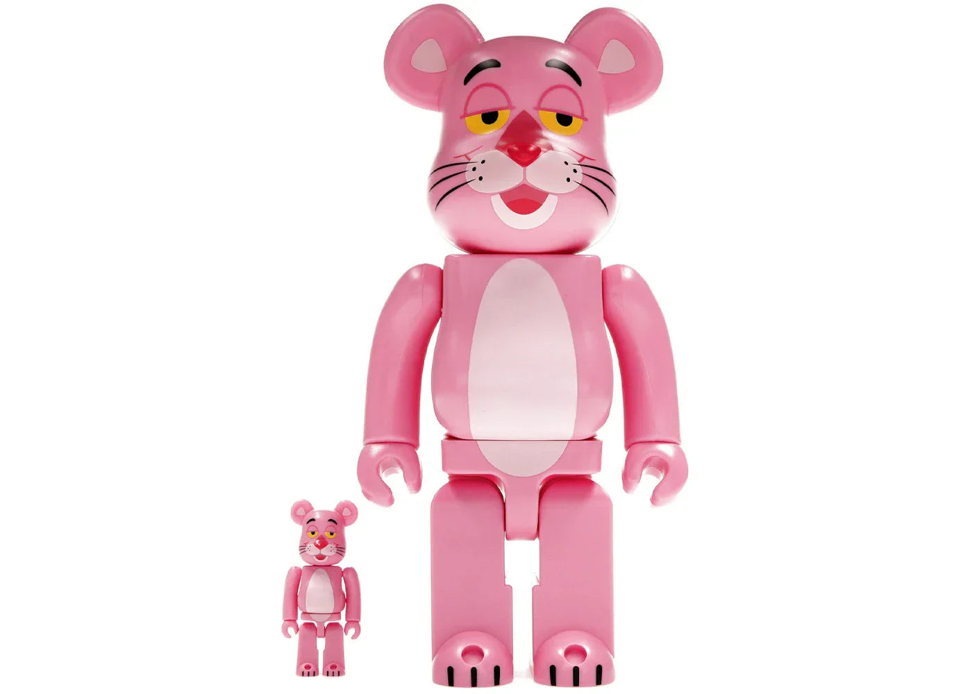 Bearbrick Pink Panther 100% & 400% Set-1