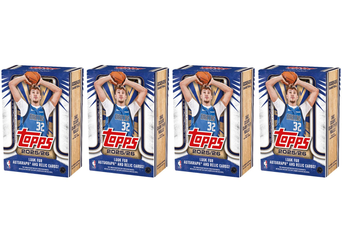 2025/26 Topps Basketball Value Box 4x Lot -1