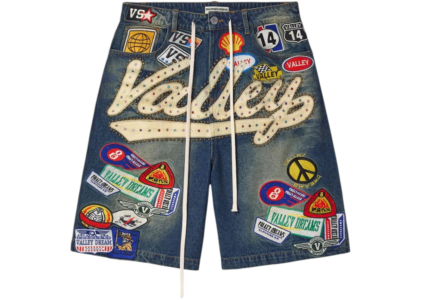 Vale Forever 1980s Jorts Mid Wash -1