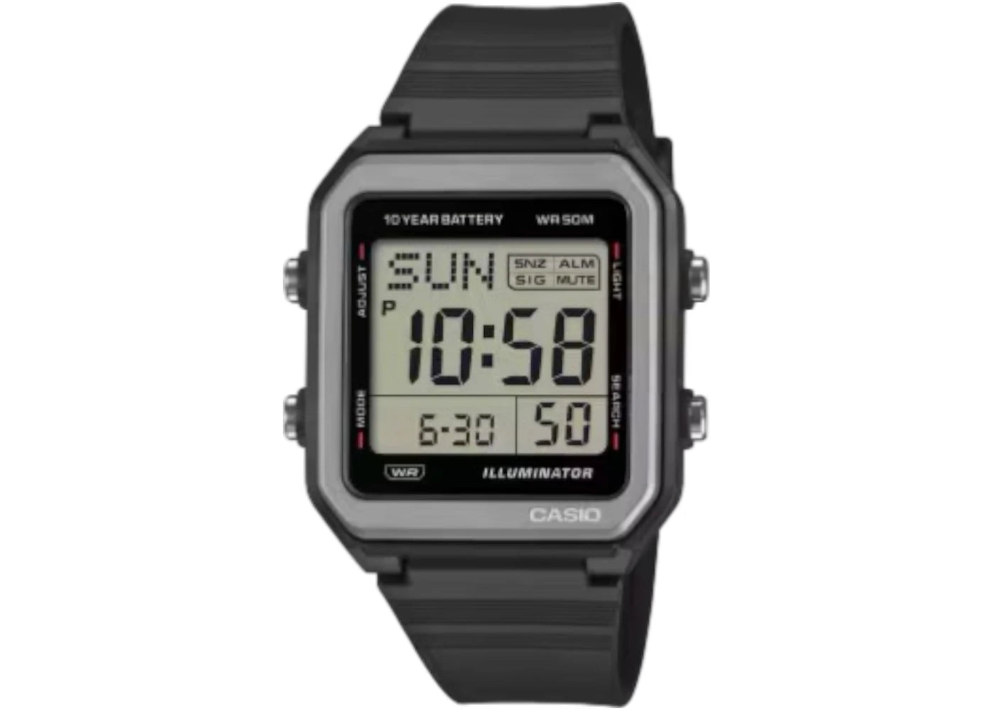 Casio Illuminator W-221H-1A -1