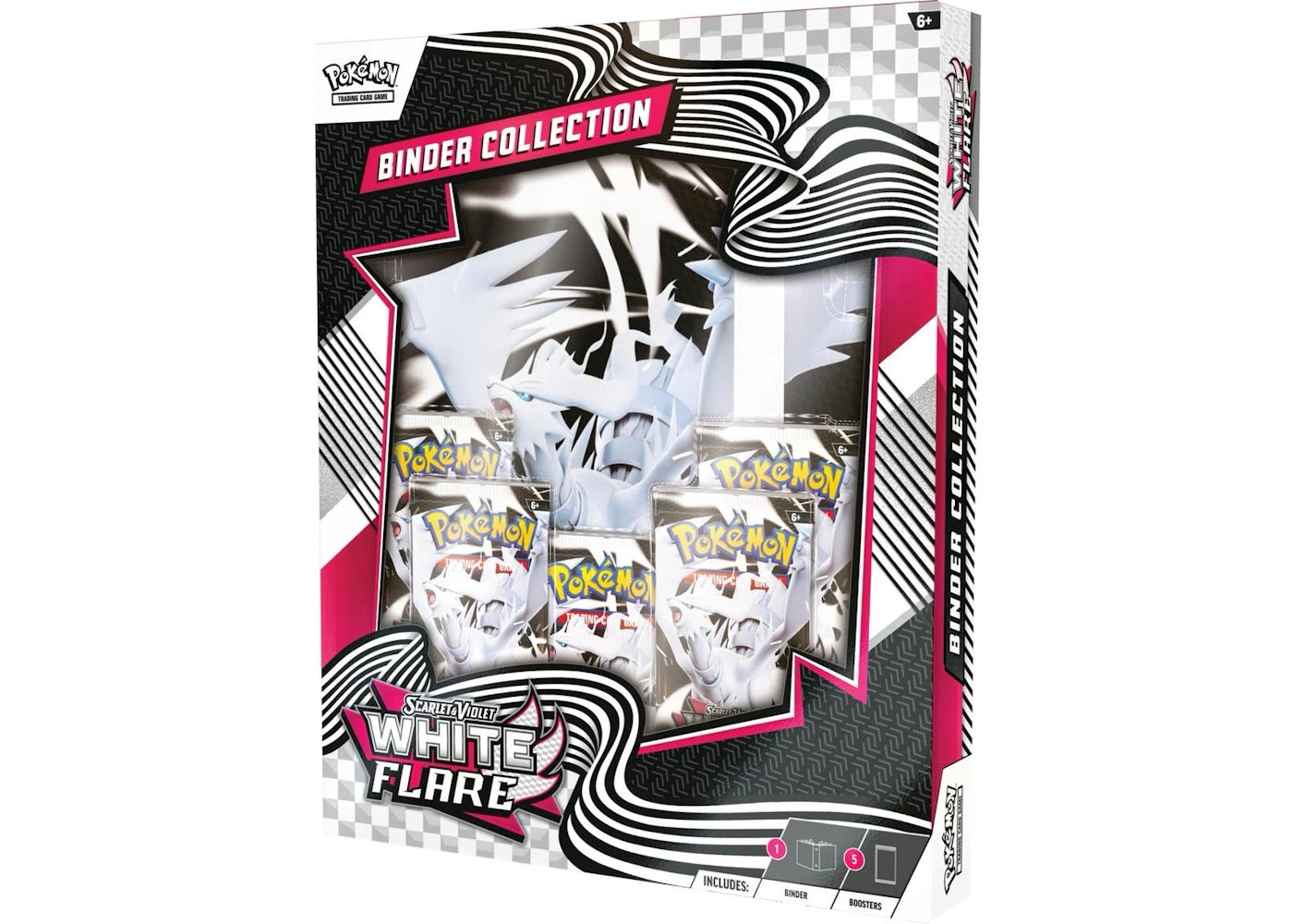 Pokémon Scarlet & Violet White Flare Binder Collection -1