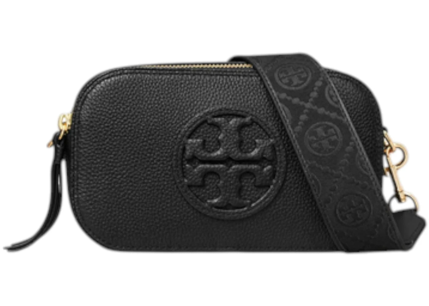 Tory Burch Miller Mini Crossbody Bag Black -1
