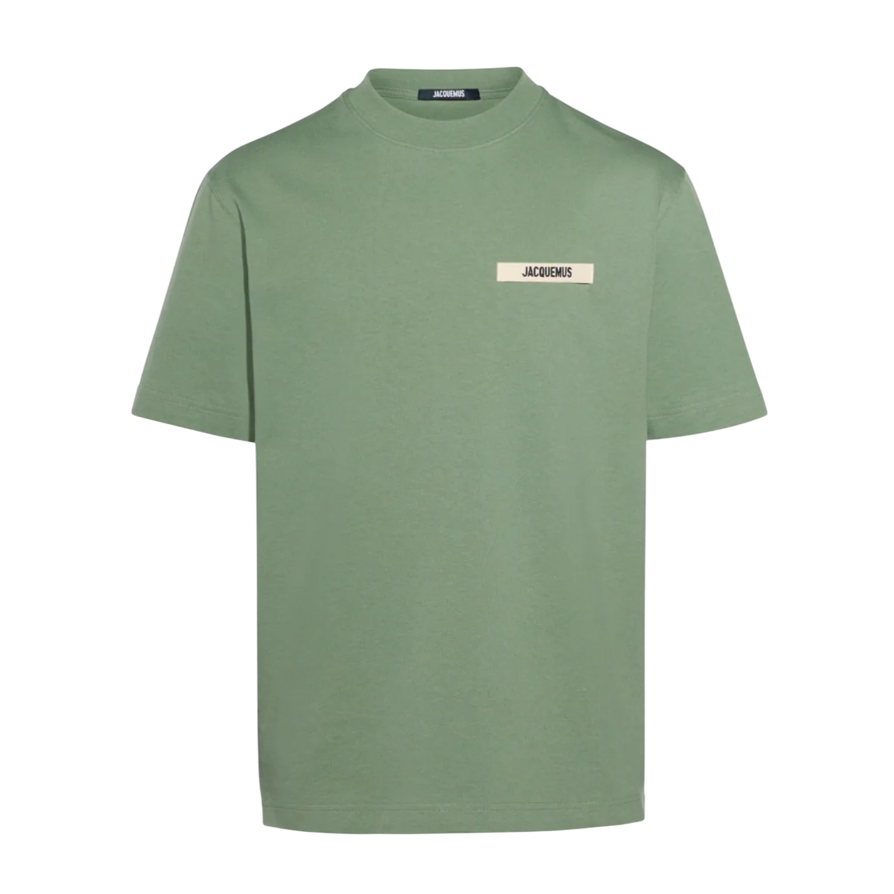 Le T-shirt Gros Grain Jacquemus Khaki -1