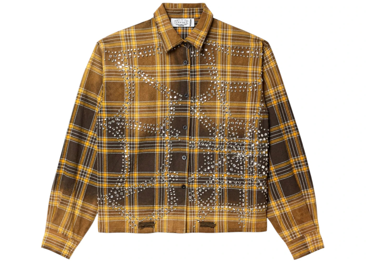 Vale Forever Chocolate L/S Flannel Brown -1