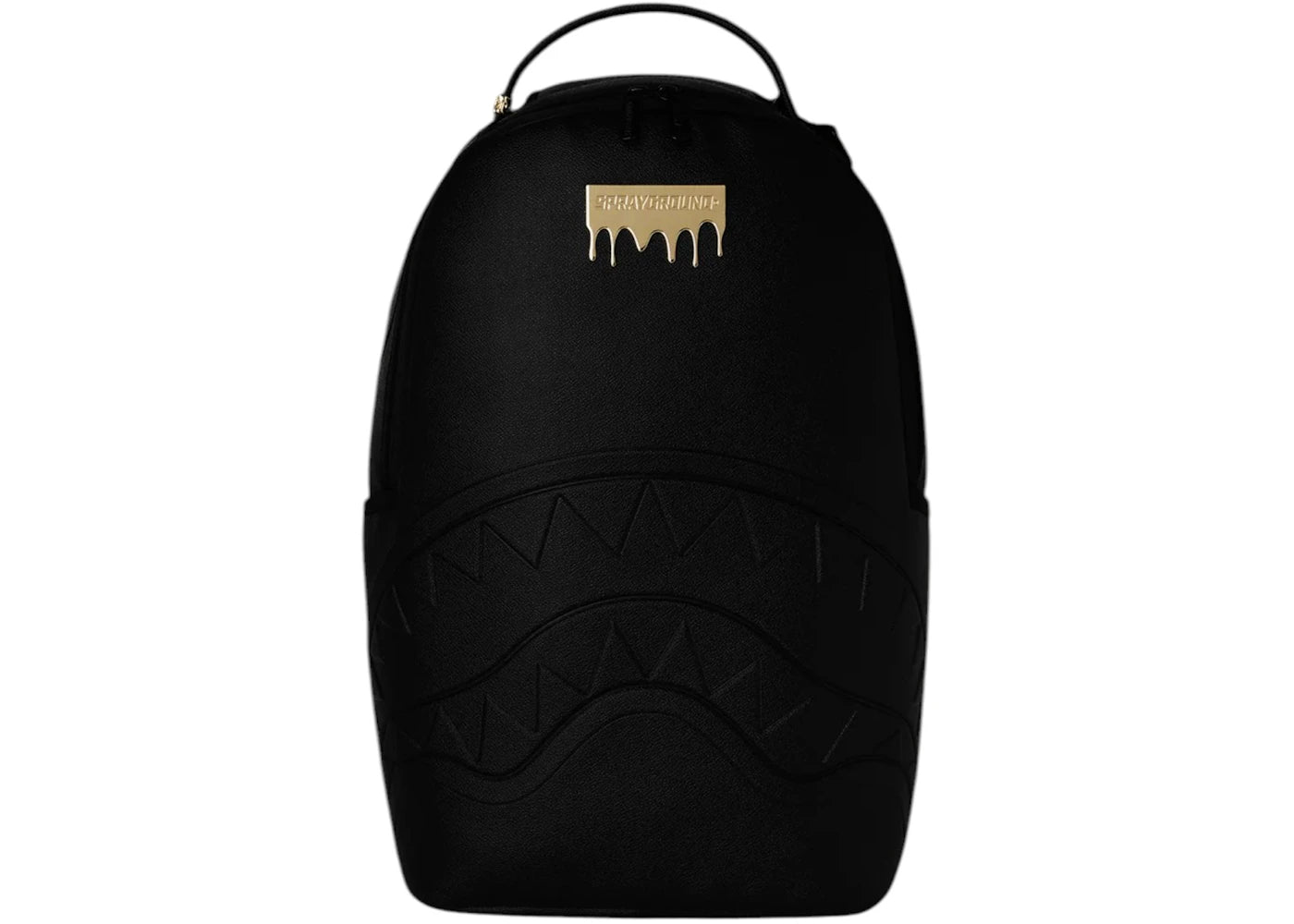 Sprayground Gold Brick Luxe Backpack Black -1
