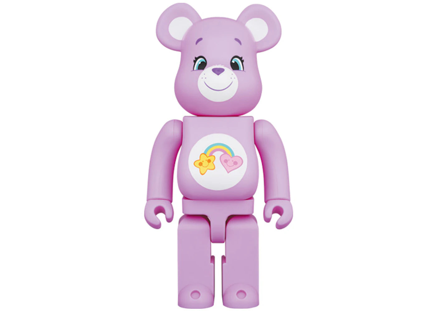 Bearbrick x Care Bears Best Friend Bear 400% Purple -1