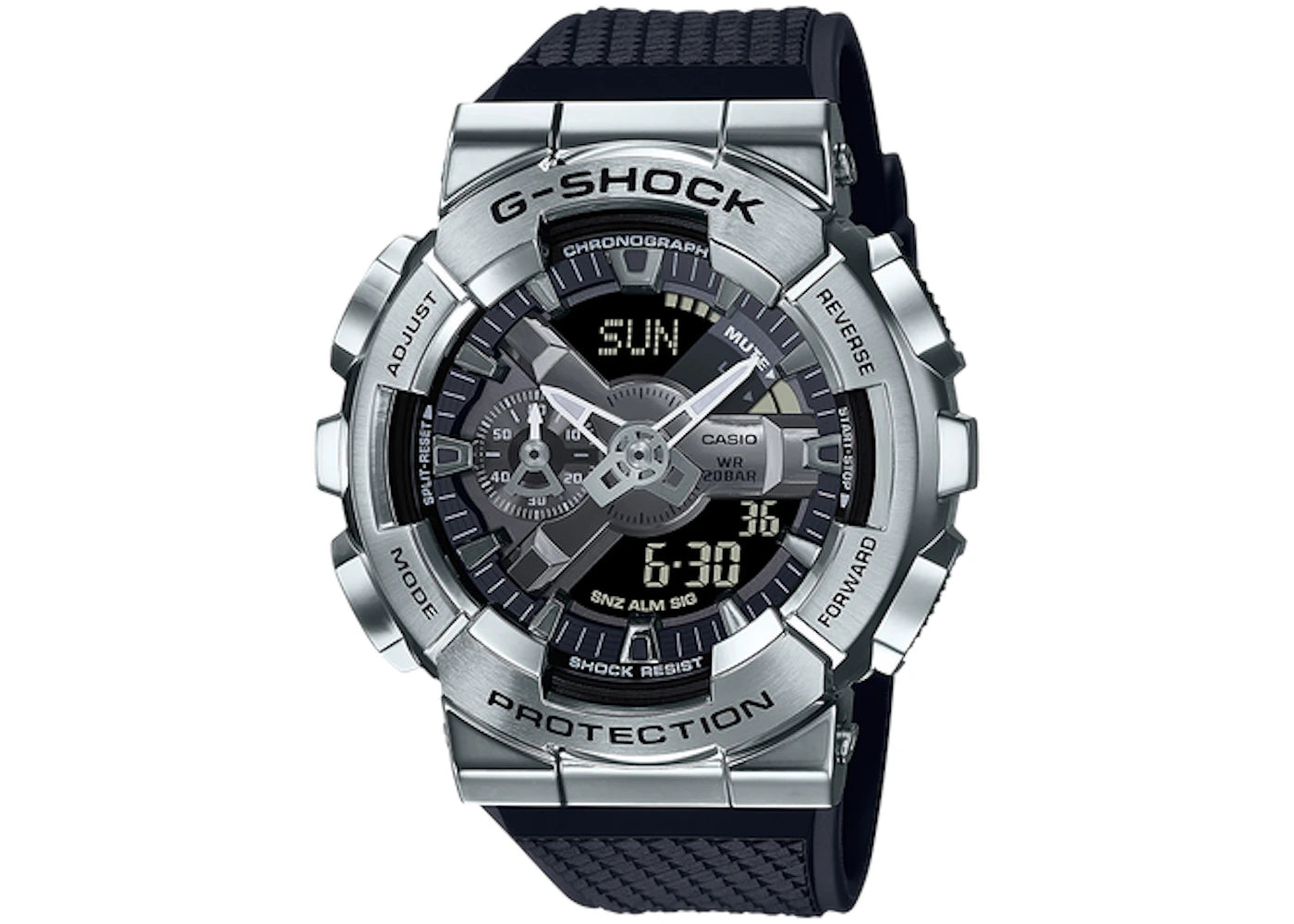 Casio G-Shock GM110-1A (Silver) -1