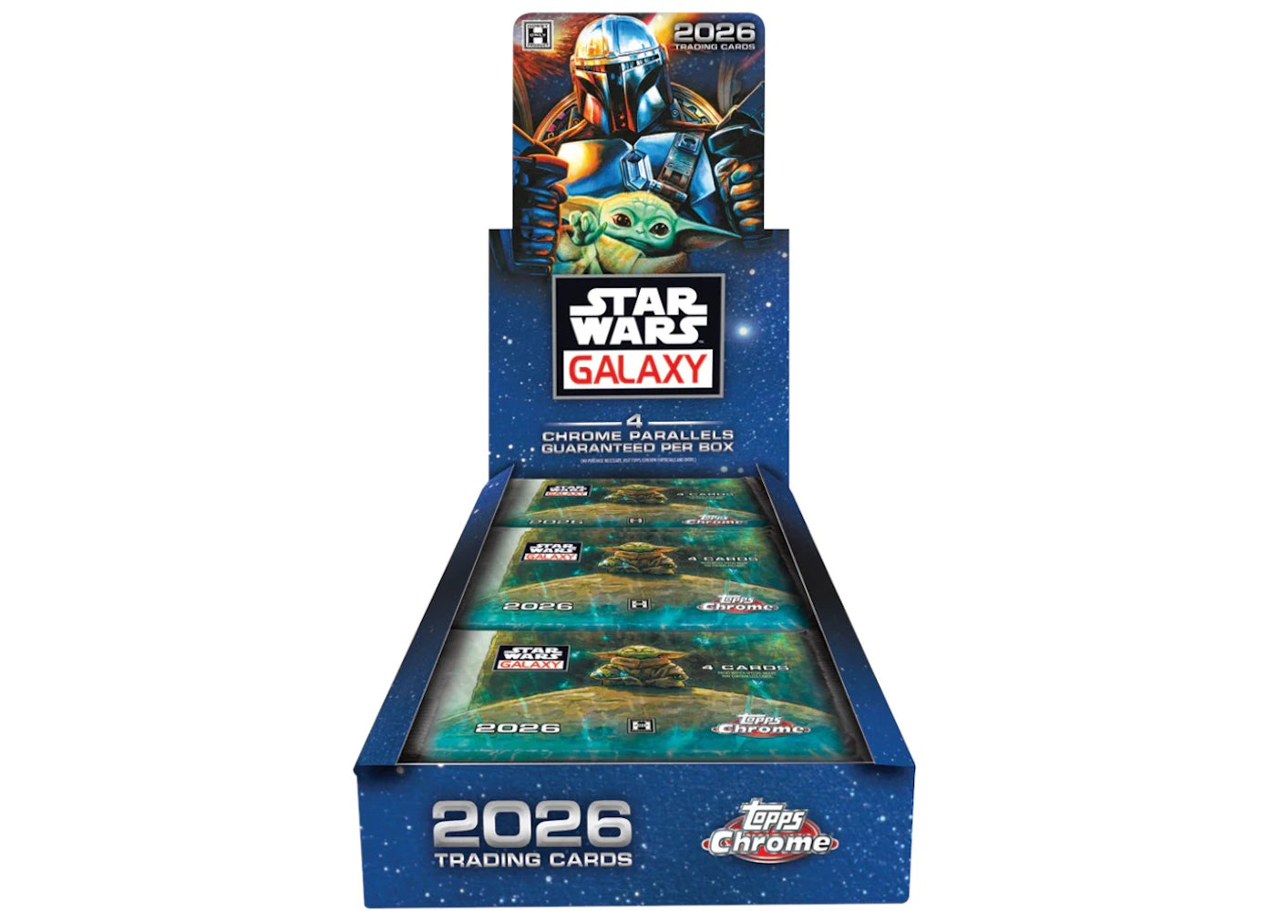2026 Topps Chrome Galaxy Hobby Box -1