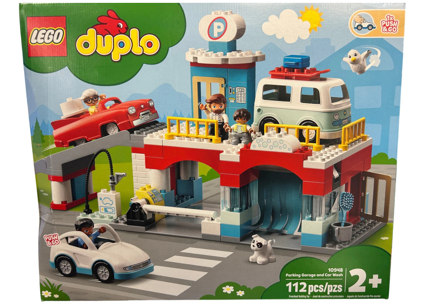 LEGO Duplo Parking Garage And Car Wash Set 10948 -1