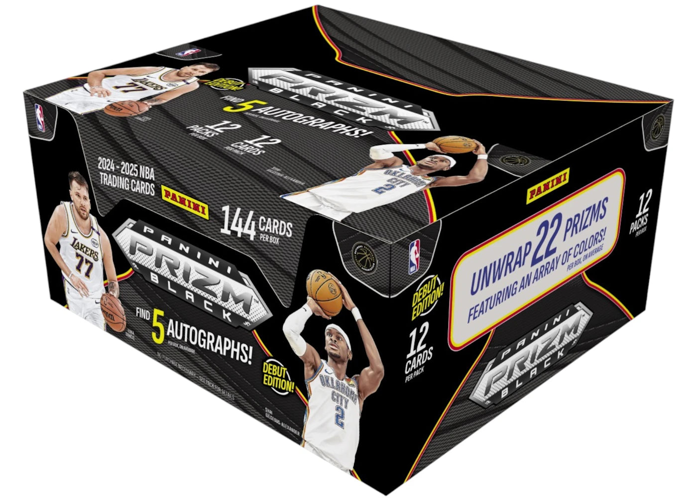 2024-25 Panini Prizm Black Basketball Hobby Box -1