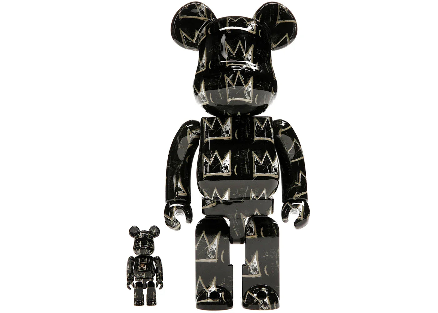 Bearbrick Jean-Michel Basquiat #8 100% & 400% Set-1