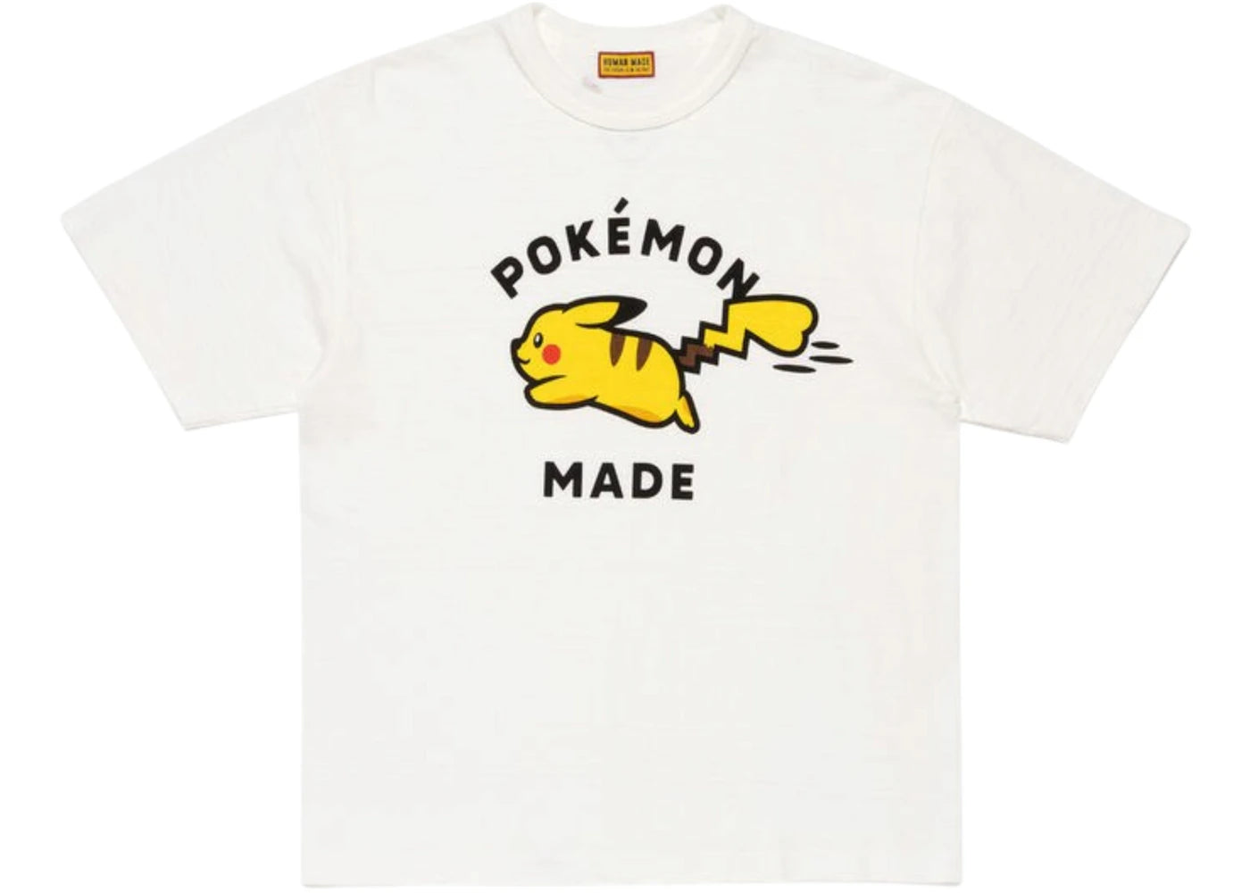Human Made x Pokemon Made Graphic Pikachu T-shirt White -1