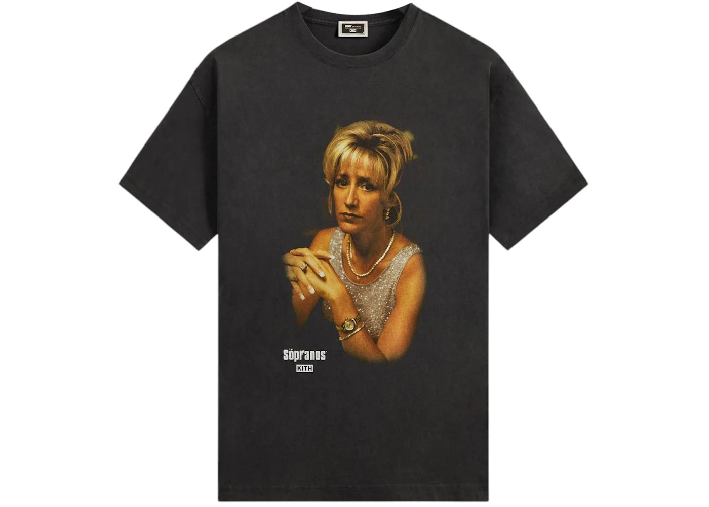 Kith x The Sopranos Carmela Vignette Vintage Tee Black -1