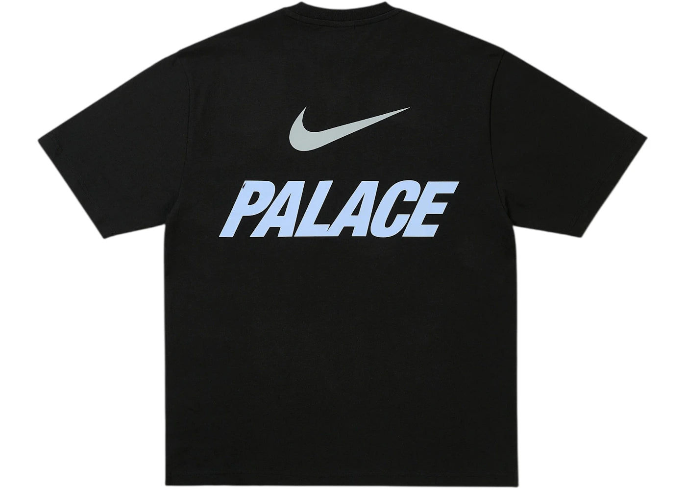 Palace x Nike Font Swoosh T-shirt Black -1