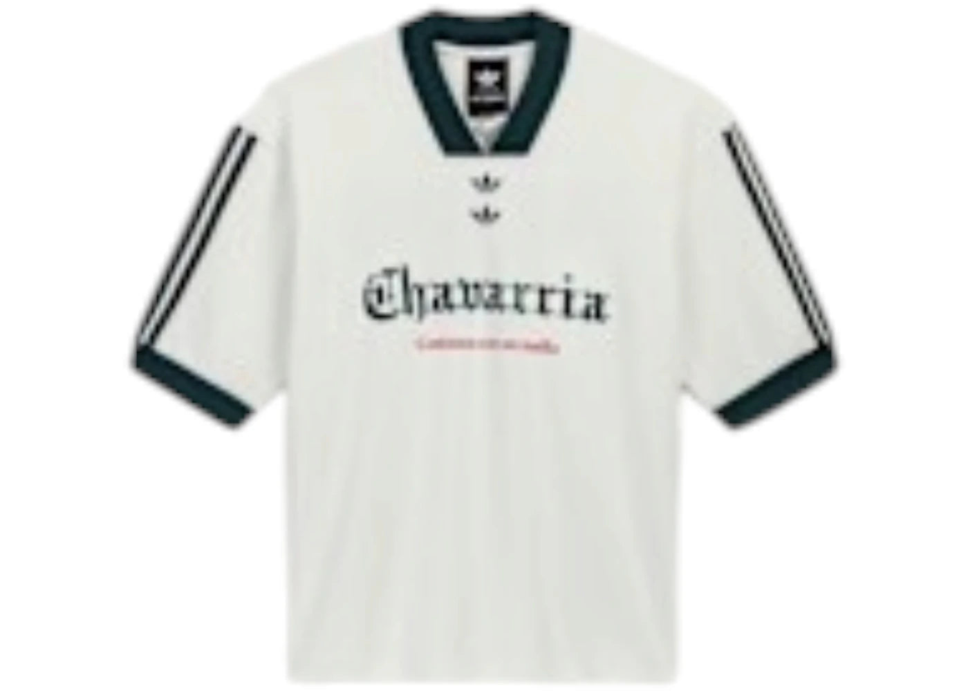 adidas x Willy Chavarria WC Soccer Graphic Tee Off White -1