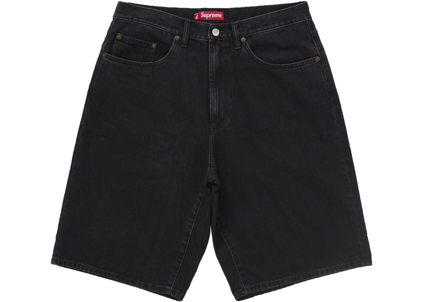 Supreme Baggy Denim Short (SS25) Black -1