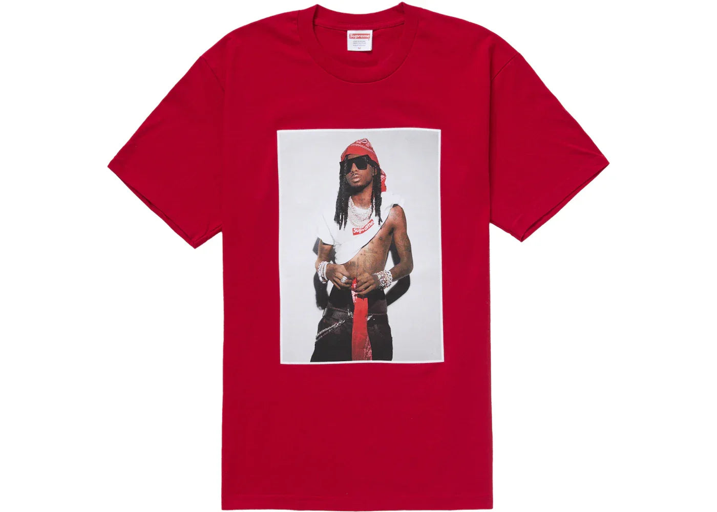 Supreme Playboi Carti Tee Red -1