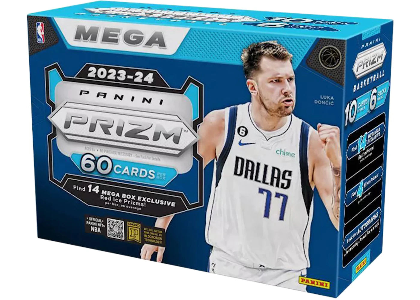 2023 Panini Prizm Basketball Mega Box (Red Ice Prizms) -1