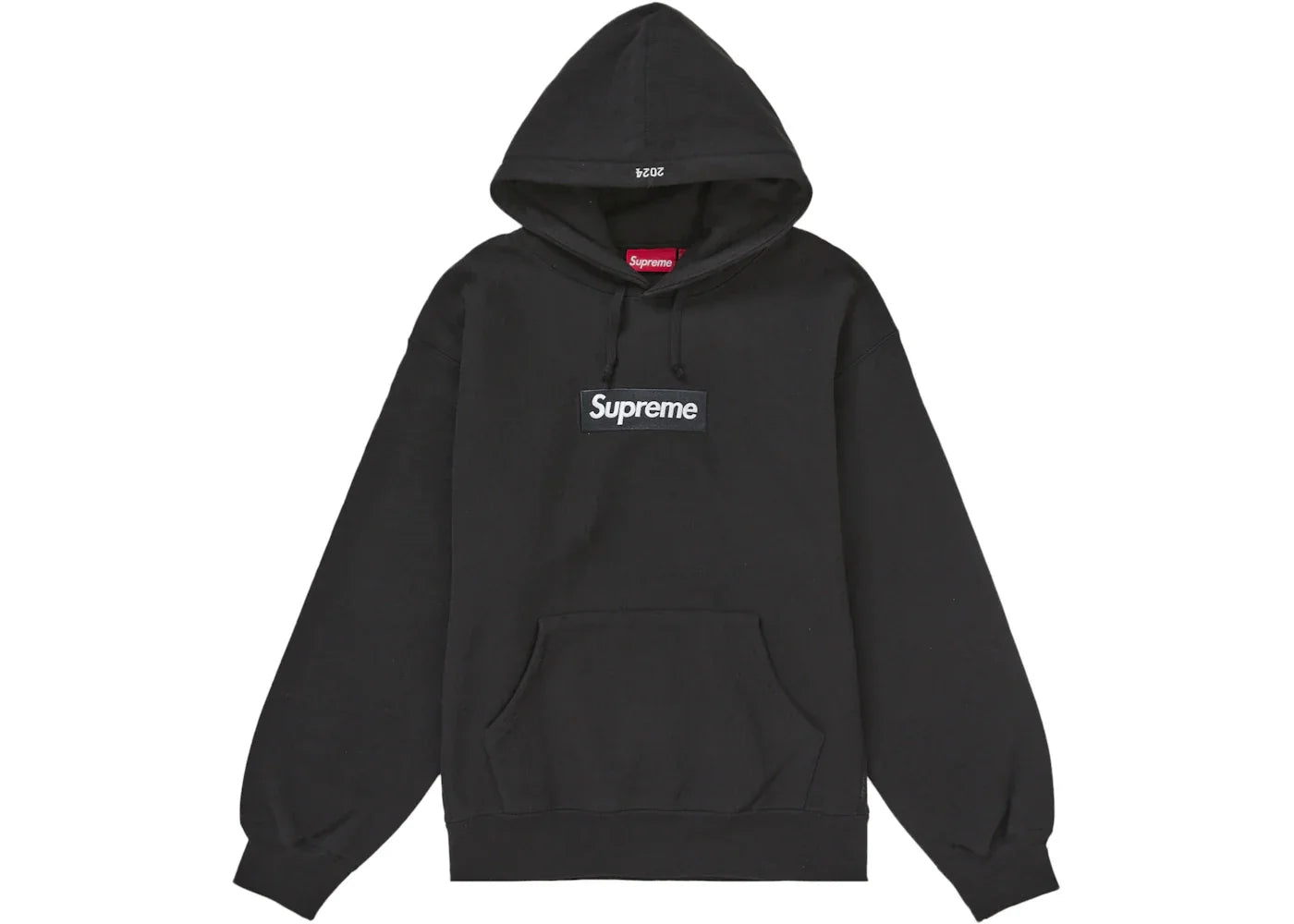 Supreme Box Logo Hooded Sweatshirt (FW24) Black -1