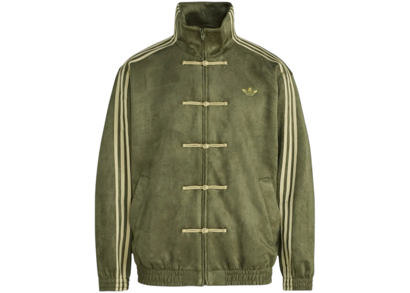 adidas CTT Chinese Track Top 3.1 Gender Neutral Jacket Olive -1
