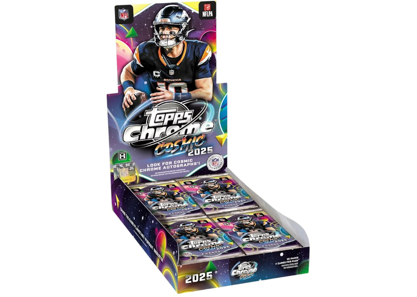2025 Topps Cosmic Chrome Football Hobby Box -1