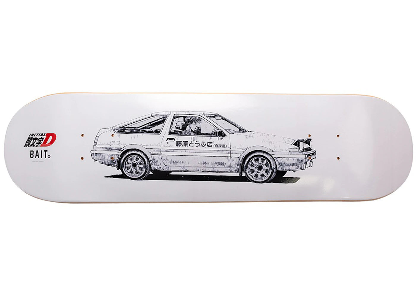 Medicom x Bait x Initial D Trueno Skatedeck -1