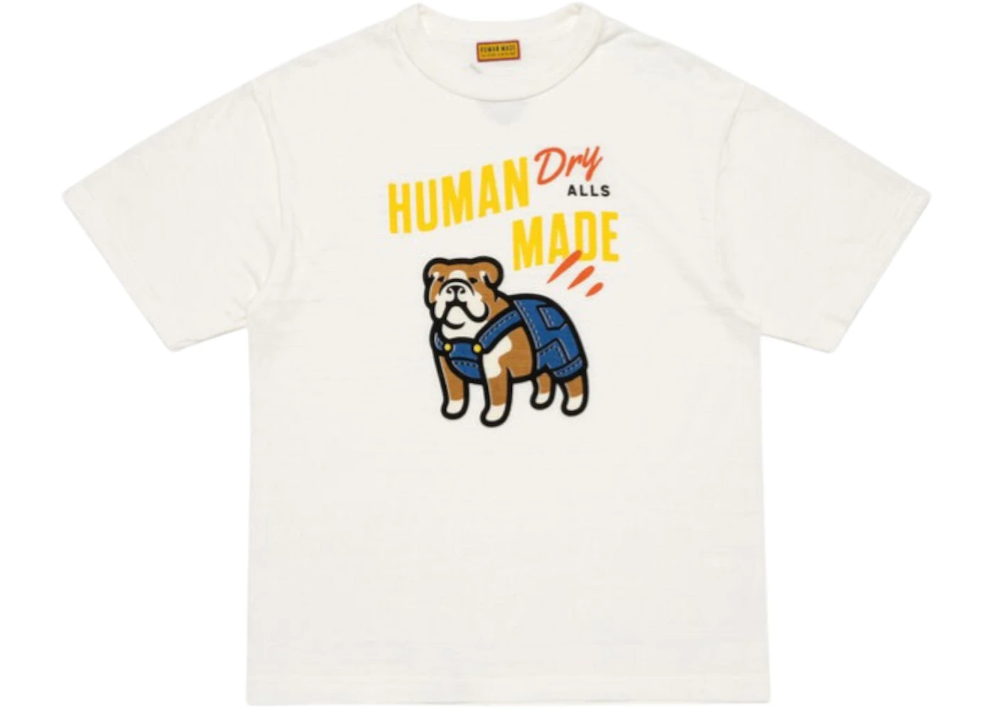 Human Made Animal Graphic T-shirt White -1