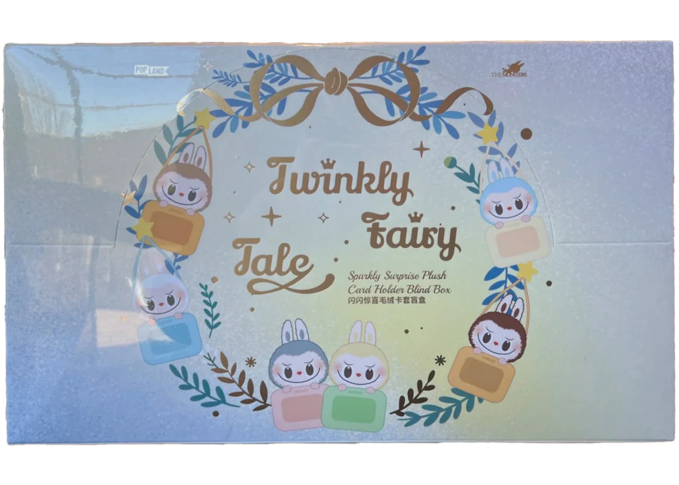 Pop Mart Labubu The Monsters Twinkly Fairy Tale Sparkly Surprise Plush Card Holders (Pop Land Exclusive) Sealed Case (6 Blind Box) -1